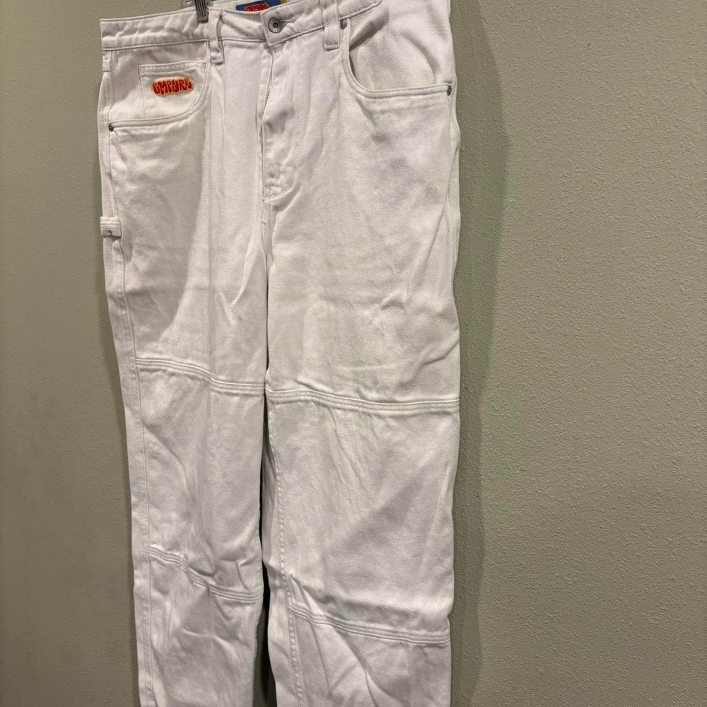 Men's Empyre Double Knee Carpenter Pants  Size 36‎ Painter Grunge Wide Leg Baggy